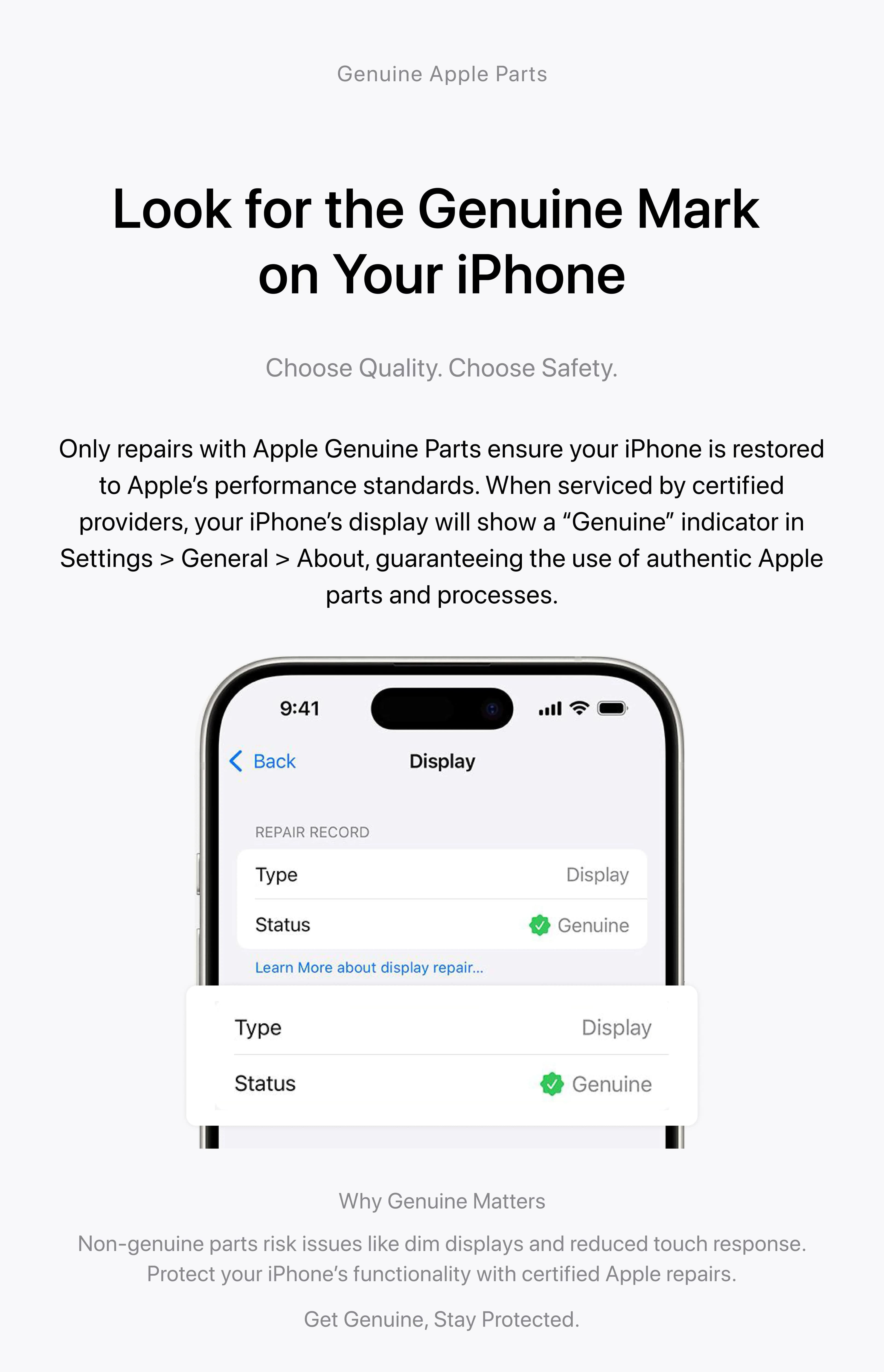 Why Apple Genuine Parts Are the Best Choice for Your iPhone Repair