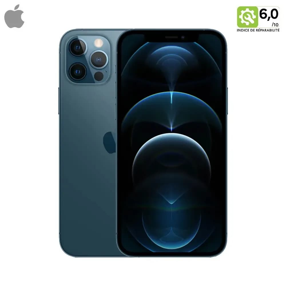 Smartphone Used Apple iPhone 12 Pro 128Go Grade AB Pacific Blue